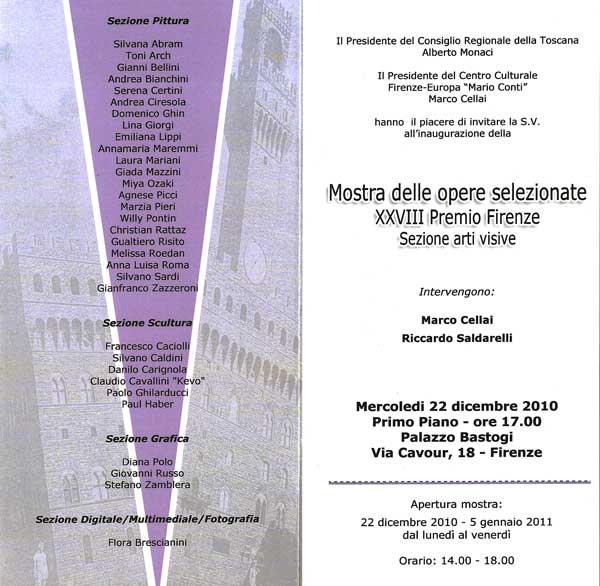 Catalogue Exposition Palazzo Bastogi